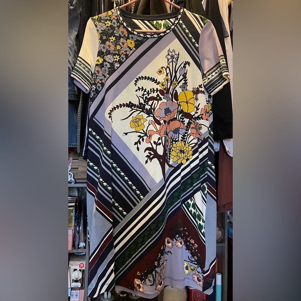 Tory Burch Short Sleeve Shirt Dress